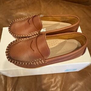 Elephantito Brown Leather Loafers